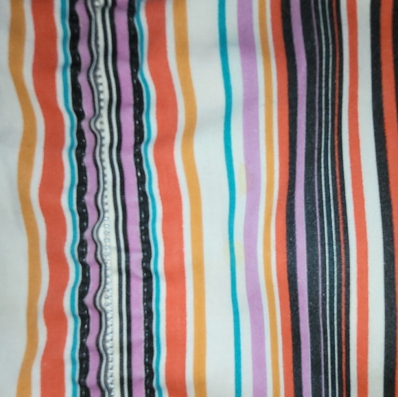 Vintage small striped cotton tunic - Picture 5 of 5